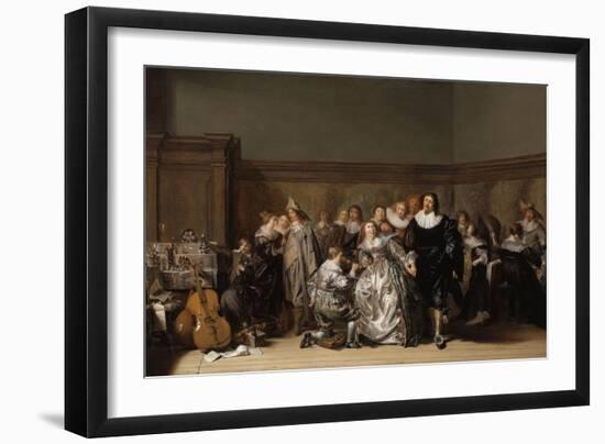 An Elegant Company, 1632-Pieter Codde-Framed Giclee Print