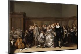 An Elegant Company, 1632-Pieter Codde-Mounted Giclee Print