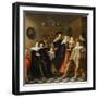 An Elegant Family in an Interior-Jan Olis-Framed Giclee Print