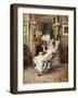 An Elegant Lady Holding a Fan, 1874-Giovanni Boldini-Framed Giclee Print