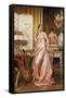 An Elegant Lady in an Interior-Joseph Frederic Soulacroix-Framed Stretched Canvas