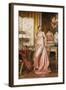 An Elegant Lady in an Interior-Joseph Frederic Soulacroix-Framed Giclee Print