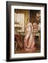 An Elegant Lady in an Interior-Joseph Frederic Soulacroix-Framed Giclee Print