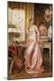 An Elegant Lady in an Interior-Joseph Frederic Soulacroix-Mounted Giclee Print