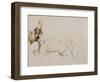 An Elegant Lady Reclining-Paul Cesar Helleu-Framed Giclee Print