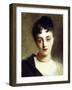 An Elegant Lady with Pearls-Gustave Jacquet-Framed Giclee Print