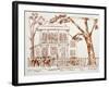 An elegant, old home in the Garden District of New Orleans, Louisiana, USA.-Richard Lawrence-Framed Photographic Print