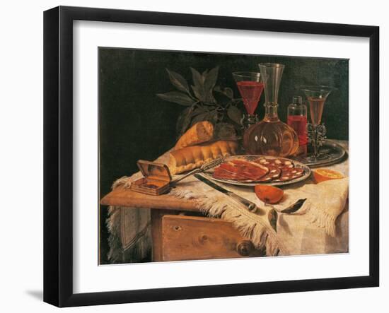 An Elegant Snack-null-Framed Giclee Print