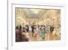 An Elegant Soiree-Victor Gabriel Gilbert-Framed Premium Giclee Print