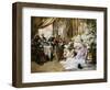 An Elegant Tea Party in the Artist's Studio-Madeleine Jeanne Lemaire-Framed Giclee Print