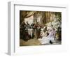 An Elegant Tea Party in the Artist's Studio-Madeleine Jeanne Lemaire-Framed Giclee Print