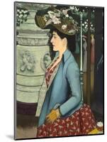 An Elegant Woman at the Élysée Montmartre (Élégante À L'Élysée Montmartre), 1888-Louis Anquetin-Mounted Giclee Print