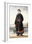 An Elegantly Dressed Chinese Hong Merchant, Chinese School, 19th Centur-null-Framed Giclee Print