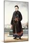 An Elegantly Dressed Chinese Hong Merchant, Chinese School, 19th Centur-null-Mounted Giclee Print