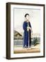 An Elegantly Dressed Chinese Hong Merchant's Wife, Chinese School, 19th Century-null-Framed Giclee Print