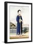 An Elegantly Dressed Chinese Hong Merchant's Wife, Chinese School, 19th Century-null-Framed Giclee Print