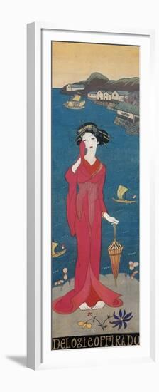 An Elegy for Hirado, Japan-Yumeji Takehisa-Framed Premium Giclee Print