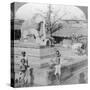 An Elephant Fountain, Madura, India, 1901-BL Singley-Stretched Canvas