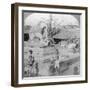 An Elephant Fountain, Madura, India, 1901-BL Singley-Framed Photographic Print