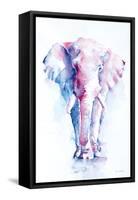 An Elephant Never Forgets-Aimee Del Valle-Framed Stretched Canvas