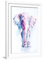 An Elephant Never Forgets-Aimee Del Valle-Framed Art Print