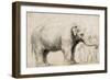 An Elephant-Rembrandt van Rijn-Framed Art Print