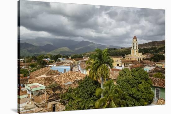 An Elevated View of the Terracotta Roofs and the Bell Tower of the Museo Nacional De La Lucha-Yadid Levy-Stretched Canvas