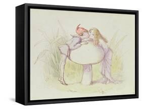 An Elf and a Fairy-Richard Doyle-Framed Stretched Canvas