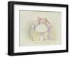 An Elf and a Fairy-Richard Doyle-Framed Giclee Print