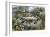 An Elf and Birds-null-Framed Giclee Print