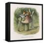 An Elf-Fairy Romance: He Finds Her and This is the Consequence-Richard Doyle-Framed Stretched Canvas
