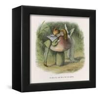 An Elf-Fairy Romance: He Finds Her and This is the Consequence-Richard Doyle-Framed Art Print