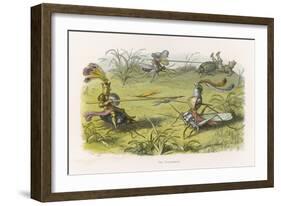 An Elves' Tournament-Richard Doyle-Framed Art Print