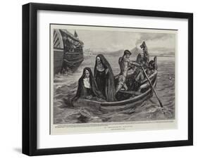 An Embarrassing Situation-Sydney Prior Hall-Framed Giclee Print