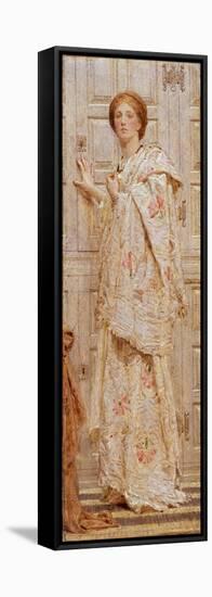 An Embroidery-Albert Joseph Moore-Framed Stretched Canvas