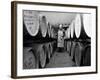 An Employee of the Knockando Whisky Distillery in Scotland, January 1972-null-Framed Photographic Print