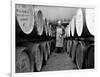 An Employee of the Knockando Whisky Distillery in Scotland, January 1972-null-Framed Photographic Print