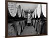 An Employee of the Knockando Whisky Distillery in Scotland, January 1972-null-Framed Photographic Print