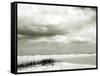 An Empty Expanse of Beach-Katrin Adam-Framed Stretched Canvas