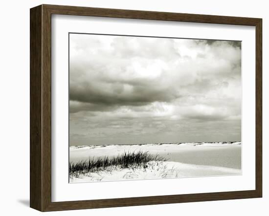 An Empty Expanse of Beach-Katrin Adam-Framed Photographic Print