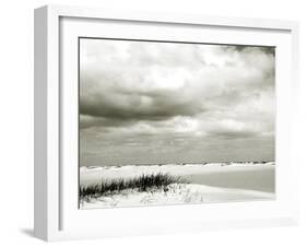 An Empty Expanse of Beach-Katrin Adam-Framed Photographic Print