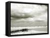 An Empty Expanse of Beach-Katrin Adam-Framed Stretched Canvas