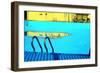 An Empty Public Swimming Pool in the Bronx, New York City-Sabine Jacobs-Framed Photographic Print