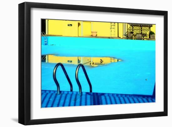 An Empty Public Swimming Pool in the Bronx, New York City-Sabine Jacobs-Framed Photographic Print