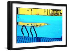 An Empty Public Swimming Pool in the Bronx, New York City-Sabine Jacobs-Framed Photographic Print