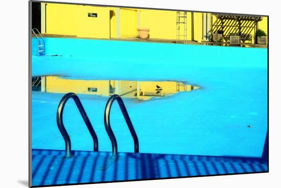 An Empty Public Swimming Pool in the Bronx, New York City-Sabine Jacobs-Mounted Photographic Print