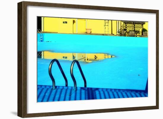 An Empty Public Swimming Pool in the Bronx, New York City-Sabine Jacobs-Framed Photographic Print