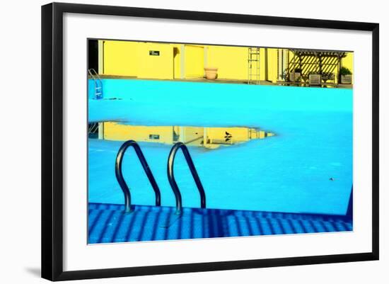 An Empty Public Swimming Pool in the Bronx, New York City-Sabine Jacobs-Framed Photographic Print