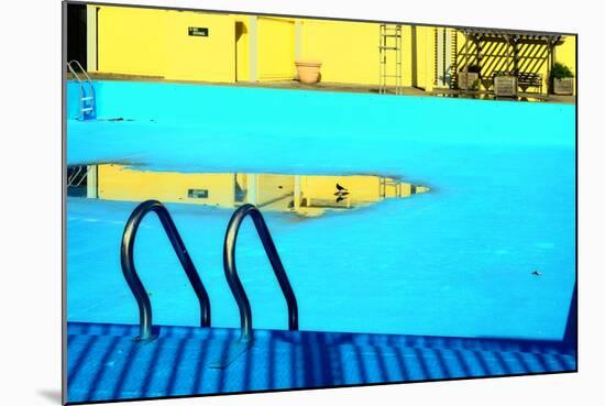 An Empty Public Swimming Pool in the Bronx, New York City-Sabine Jacobs-Mounted Photographic Print