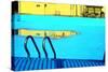 An Empty Public Swimming Pool in the Bronx, New York City-Sabine Jacobs-Stretched Canvas